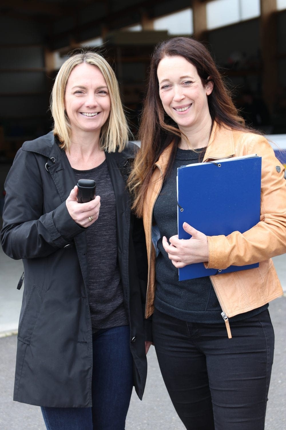 Nicole Taglieri und Birgit Schlagwein